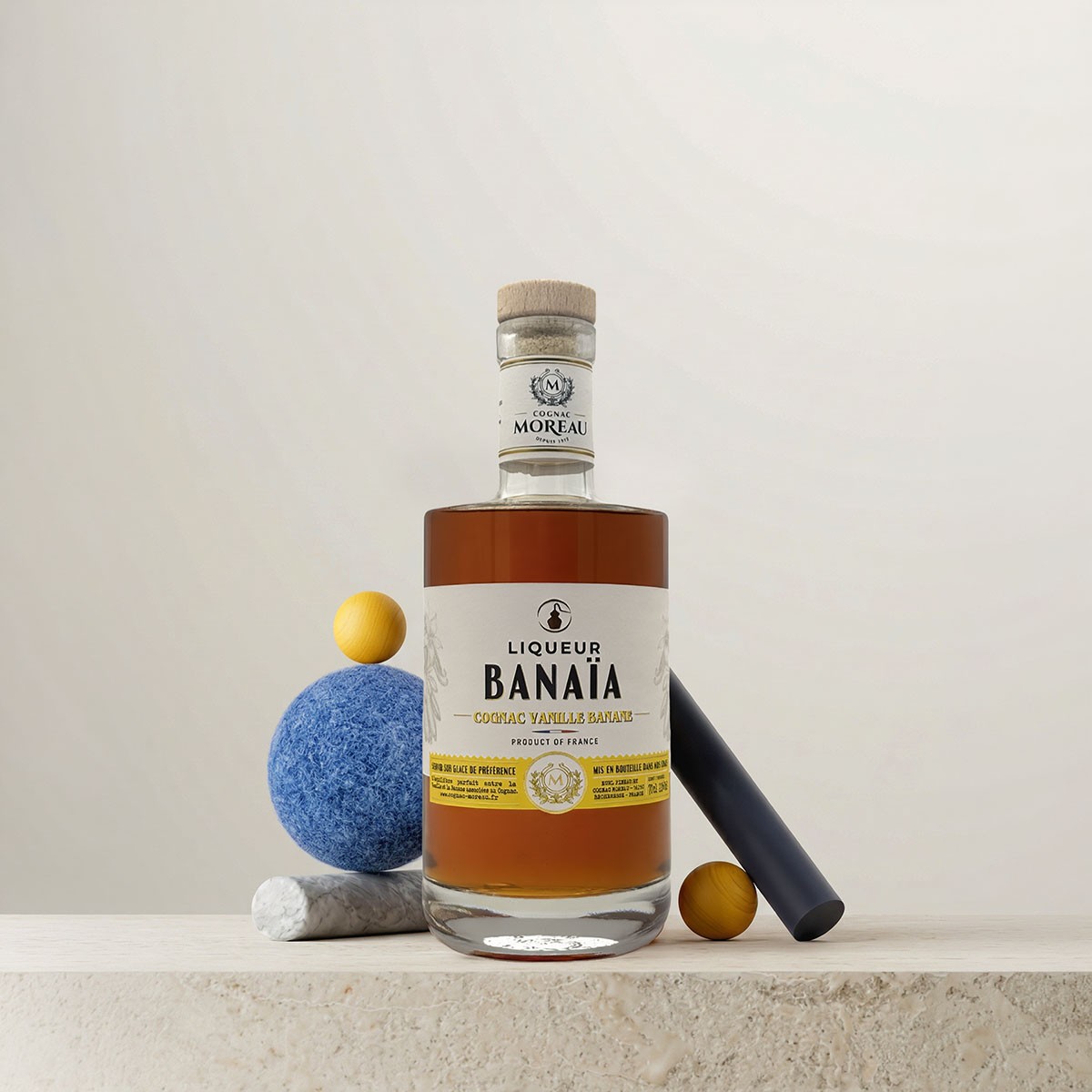 Liqueur Banaïa banane et vanille | Cognac Moreau