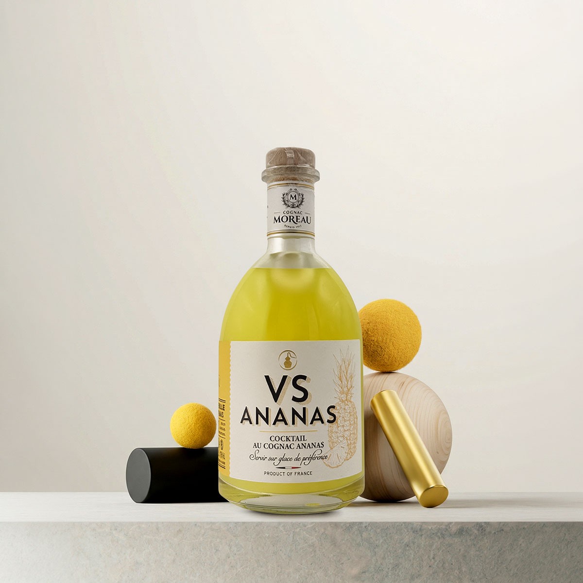 VS Ananas, cocktail au Cognac | Cognac Moreau