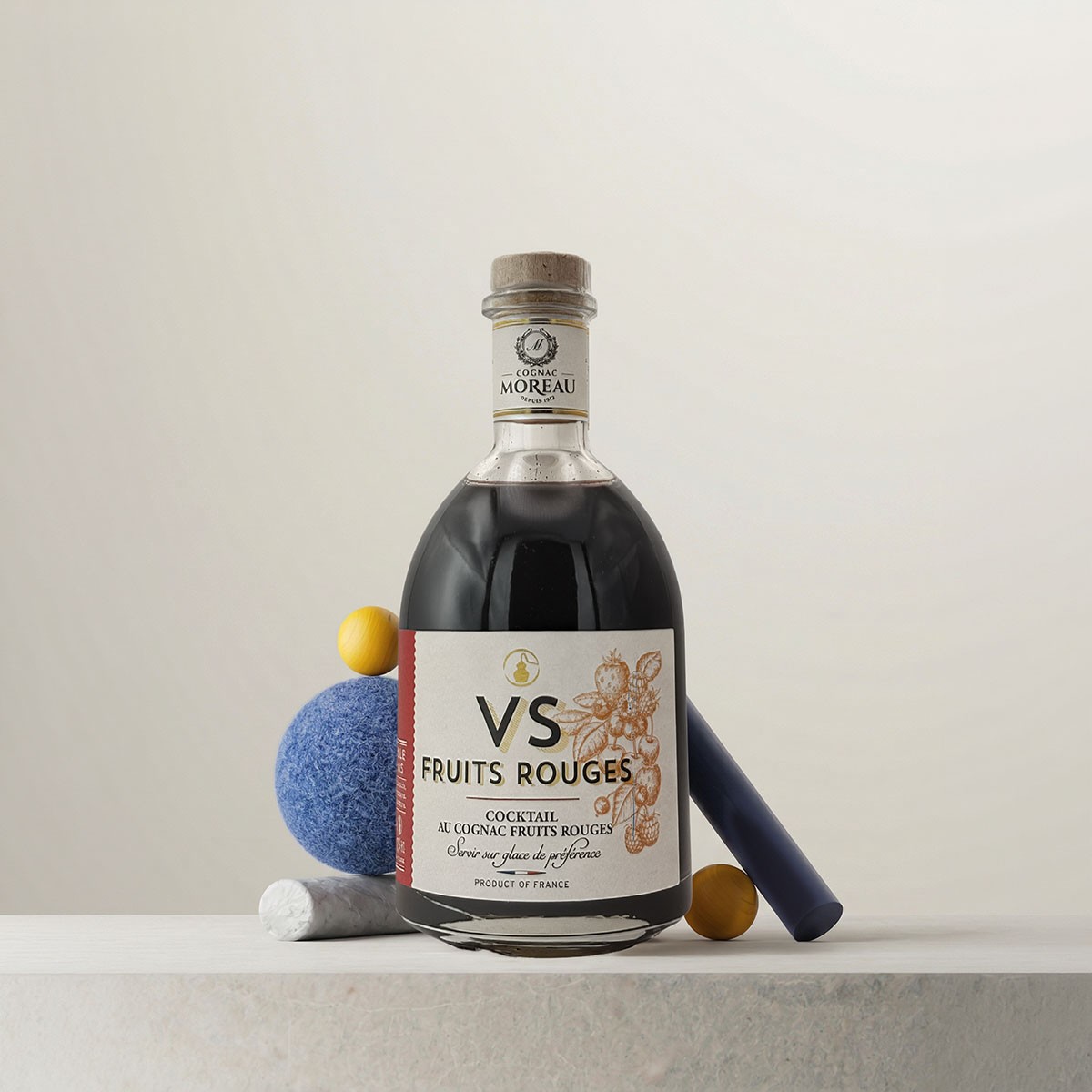 VS Fruits Rouges, cocktail au Cognac | Cognac Moreau
