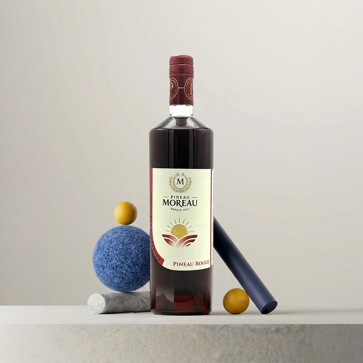 Pineau des Charentes rouge | Cognac Moreau